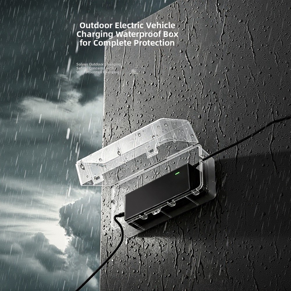 Outdoor Use Power Strip - Waterdichte elektrische doos voor 4 stopcontacten,