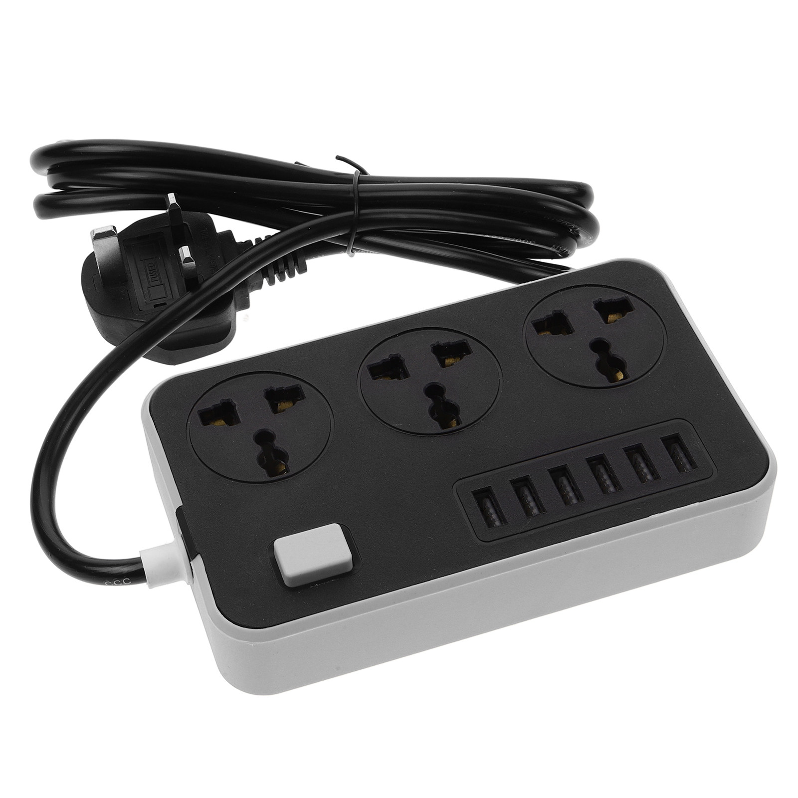 Outdoor Use Power Strip - Reisstroomstrip met USB-poort, verticaal, multifunctioneel stopcontactpaneel,